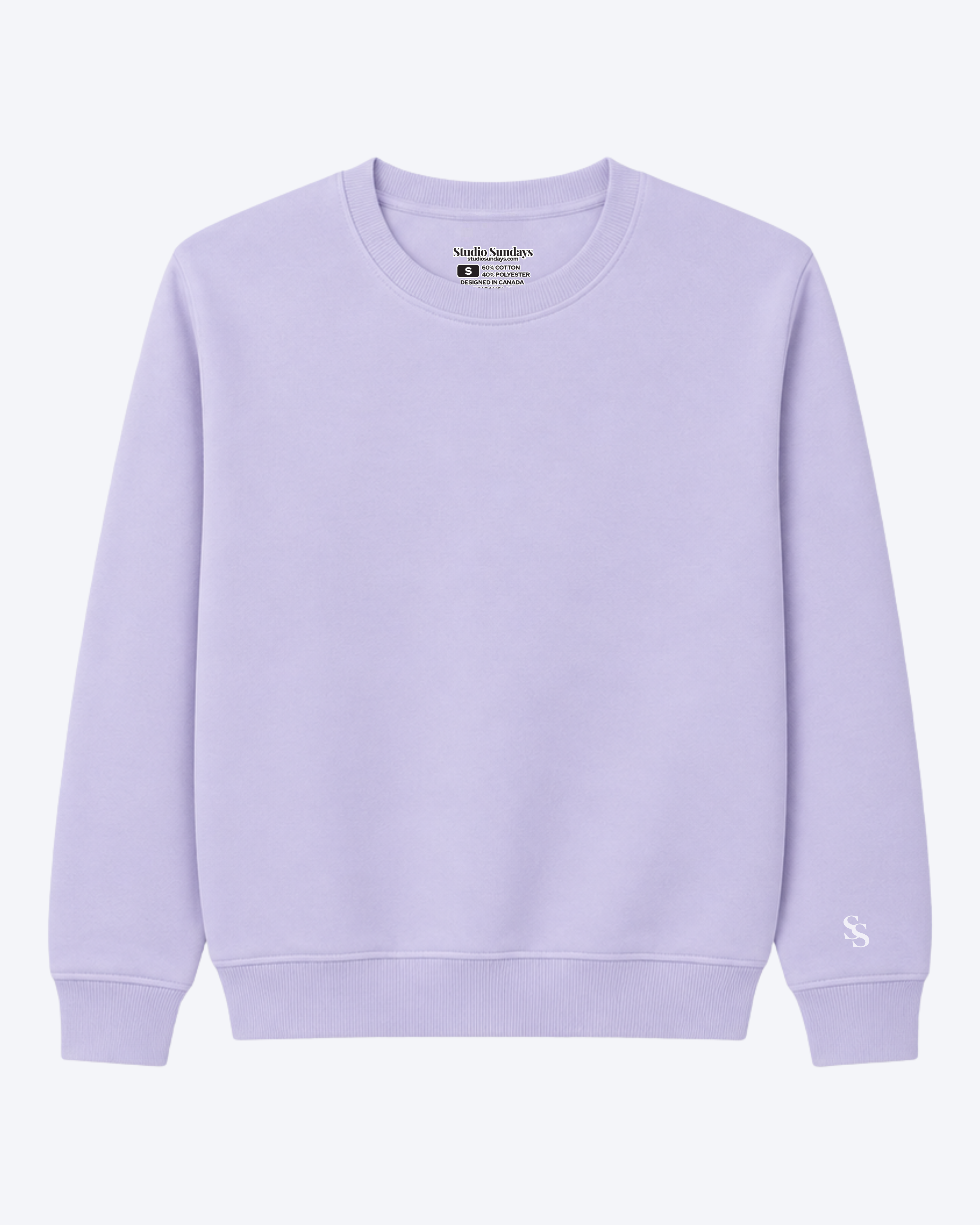 Studio Sundays™ Classic Crewneck Lavender