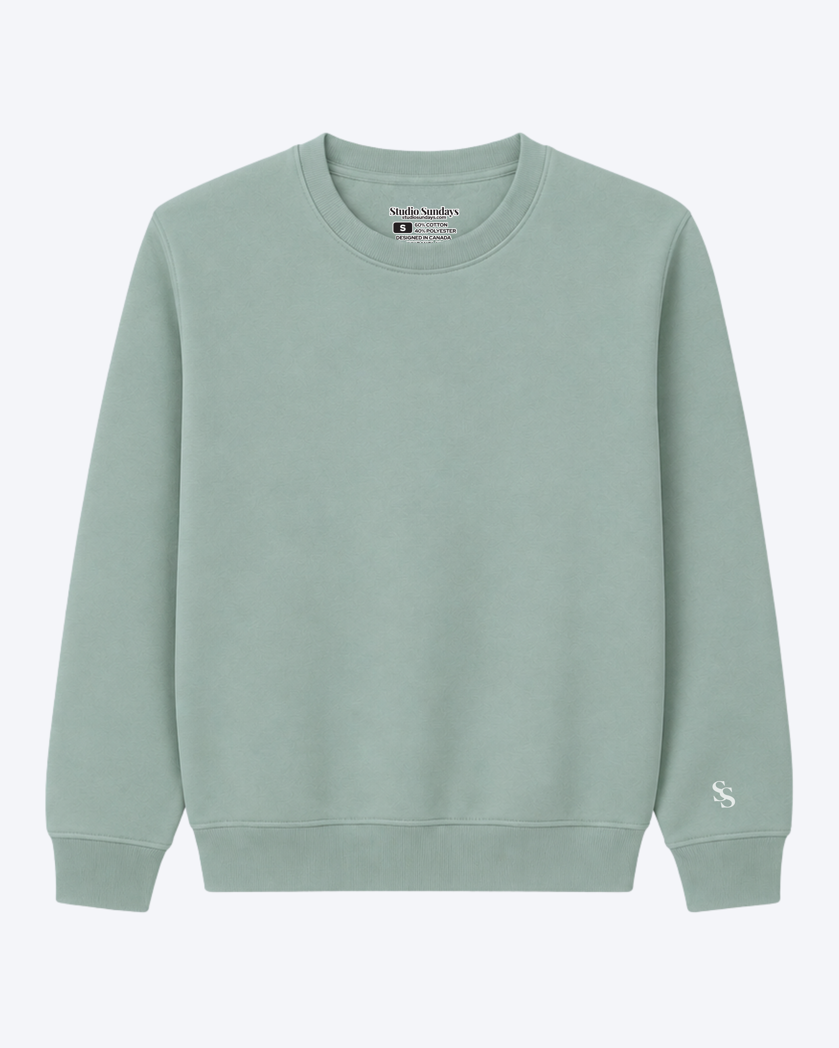 Studio Sundays™ Classic Crewneck Sage Green