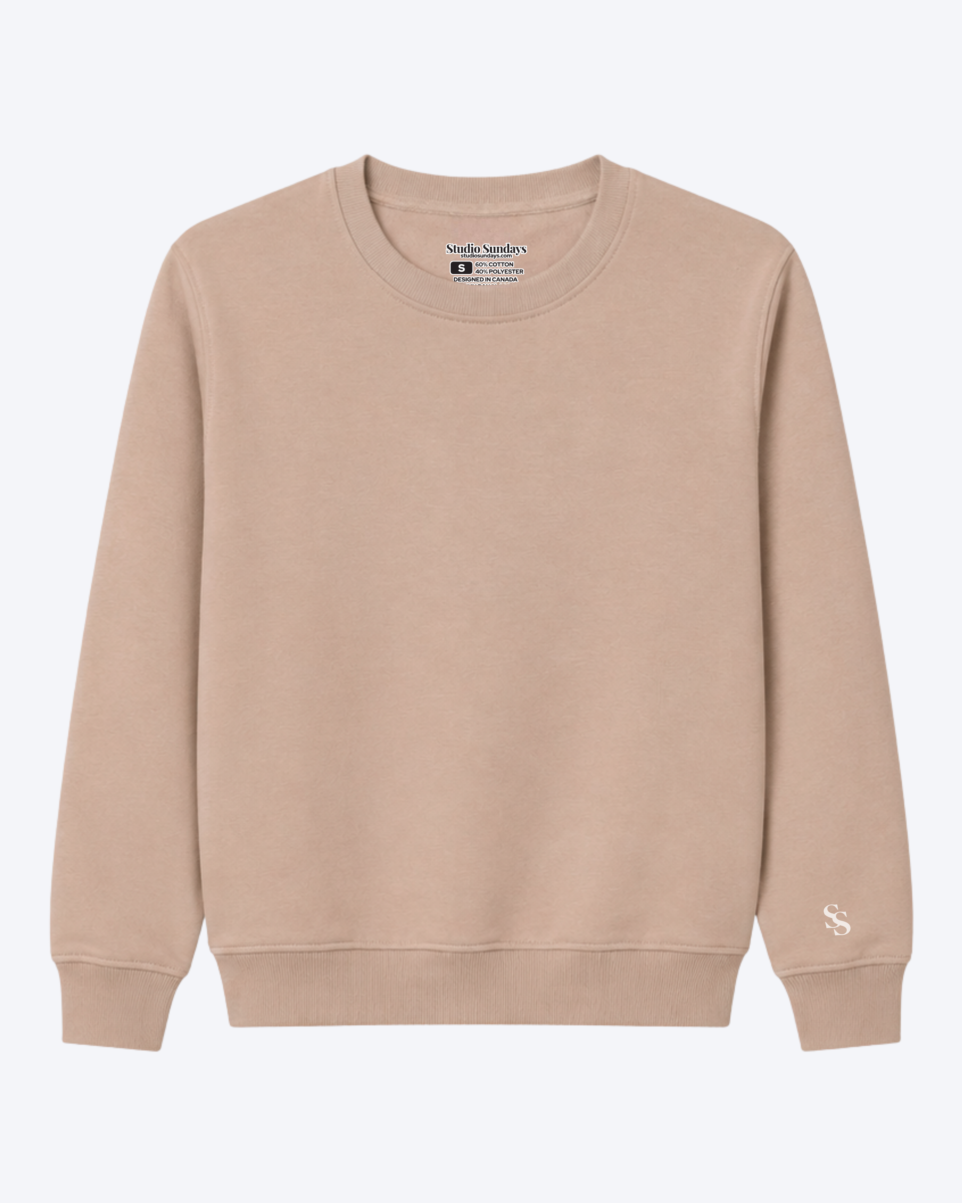 Studio Sundays™ Classic Crewneck Clay