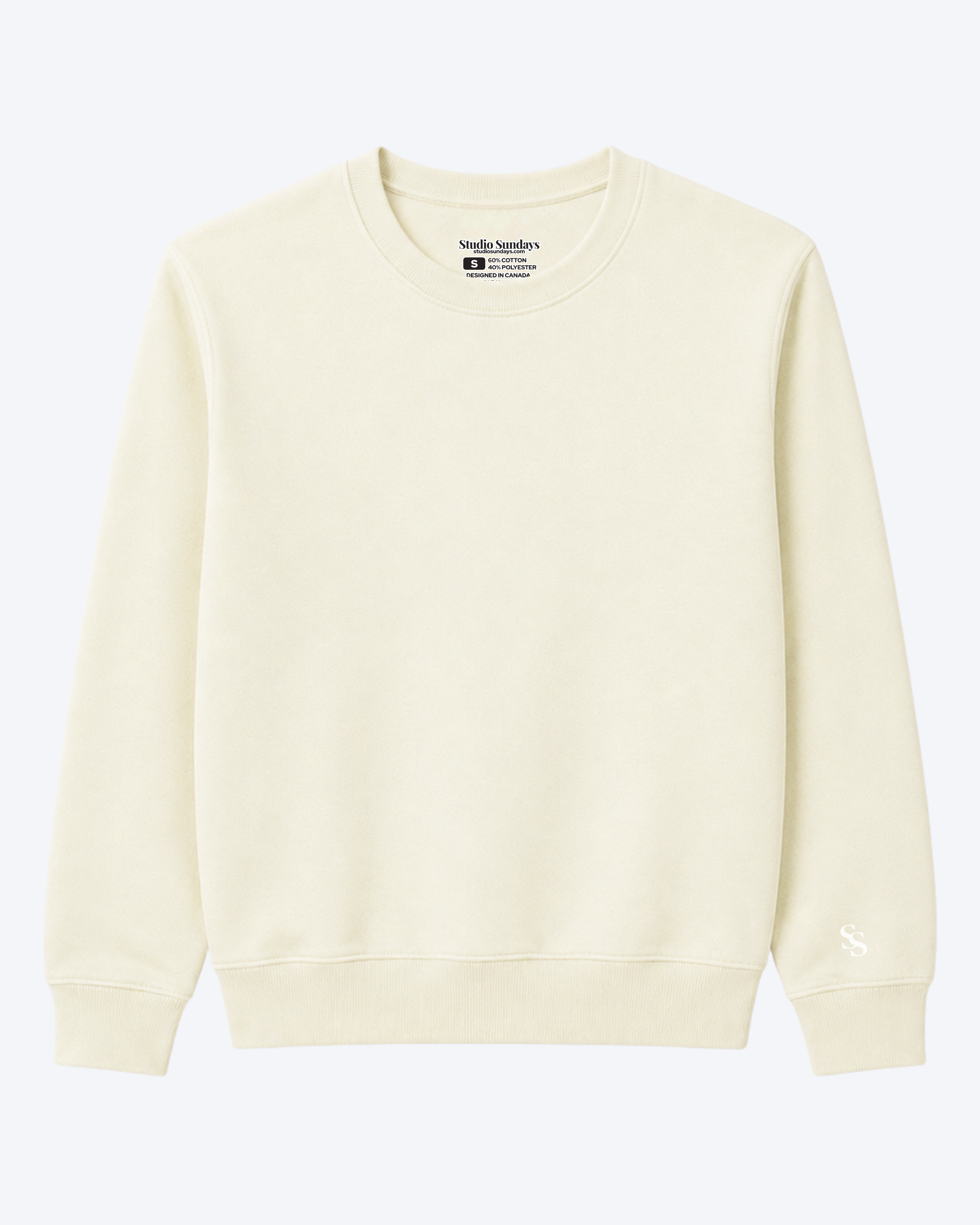 Studio Sundays™ Classic Crewneck Butter