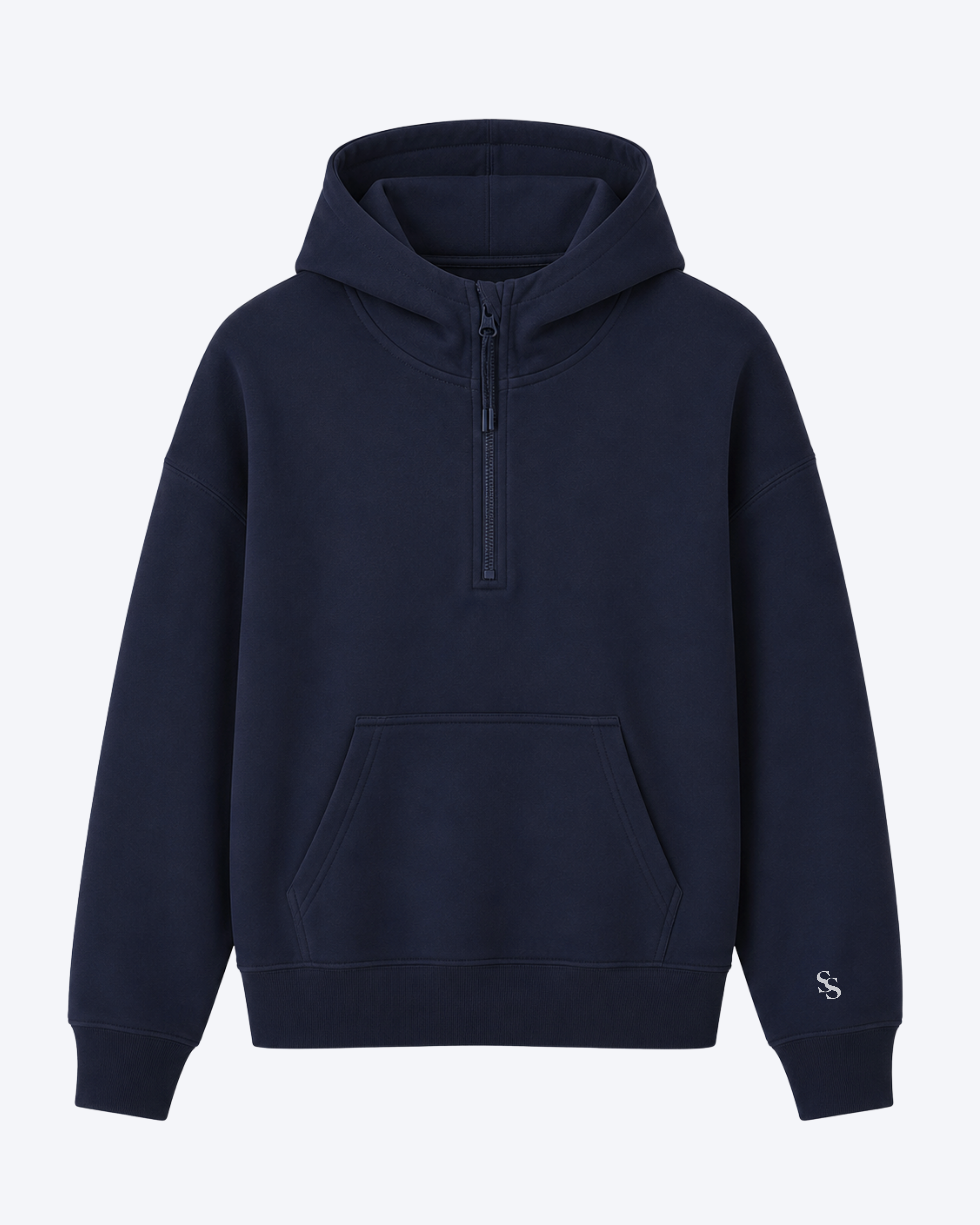 Studio Sundays™ Half-Zip Hoodie Navy