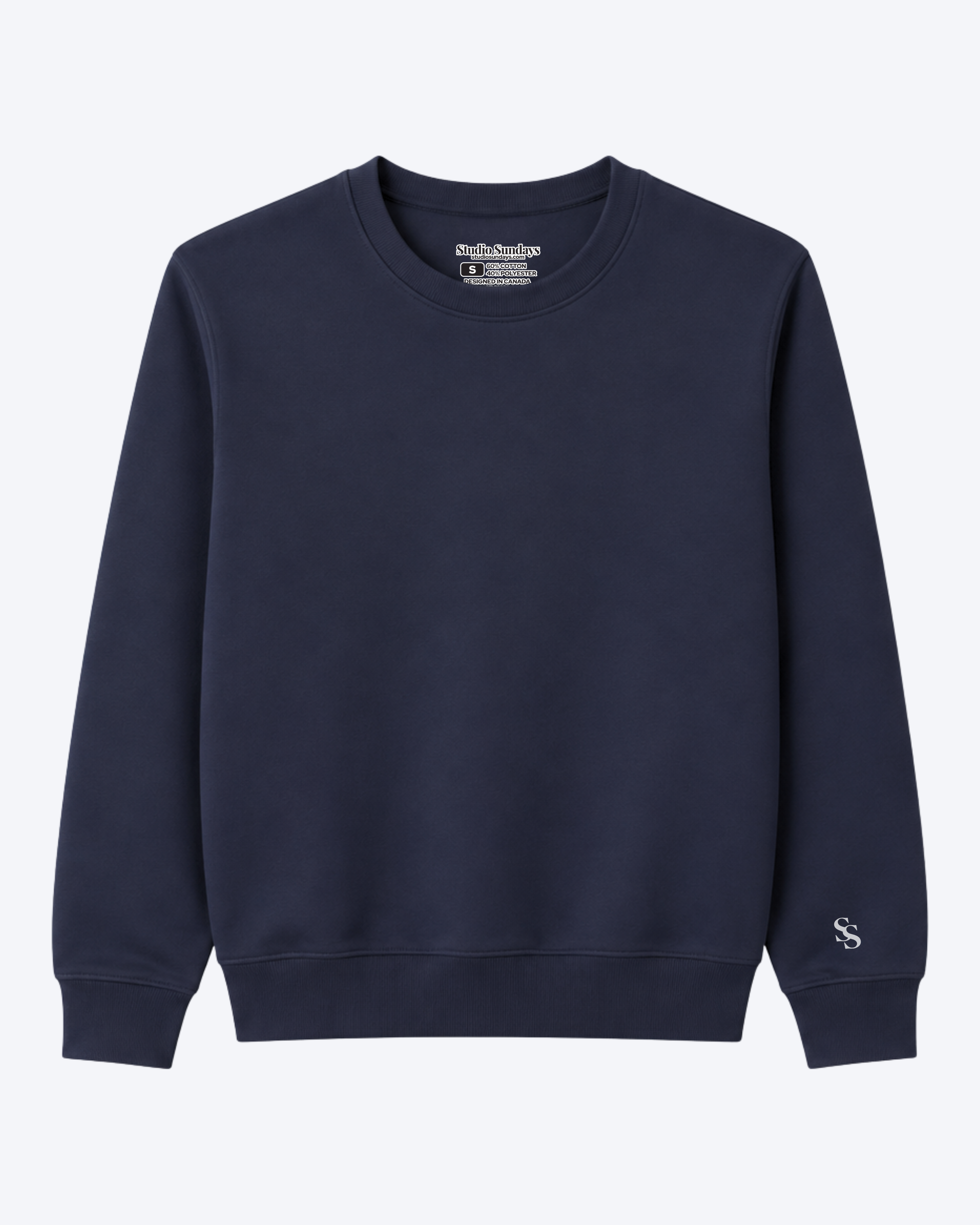 Studio Sundays™ Classic Crewneck Navy