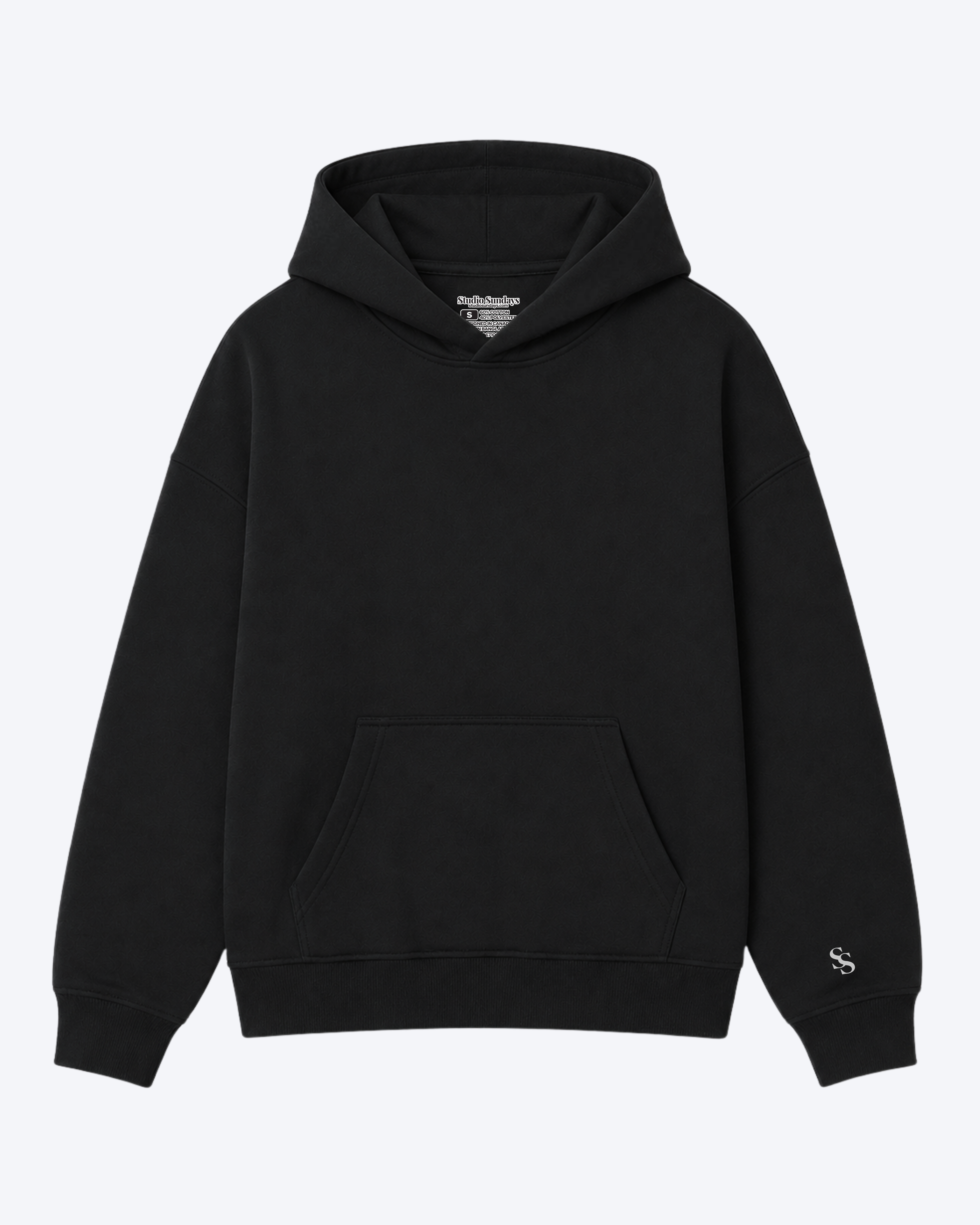 Studio Sundays™ Relaxed Hoodie Black