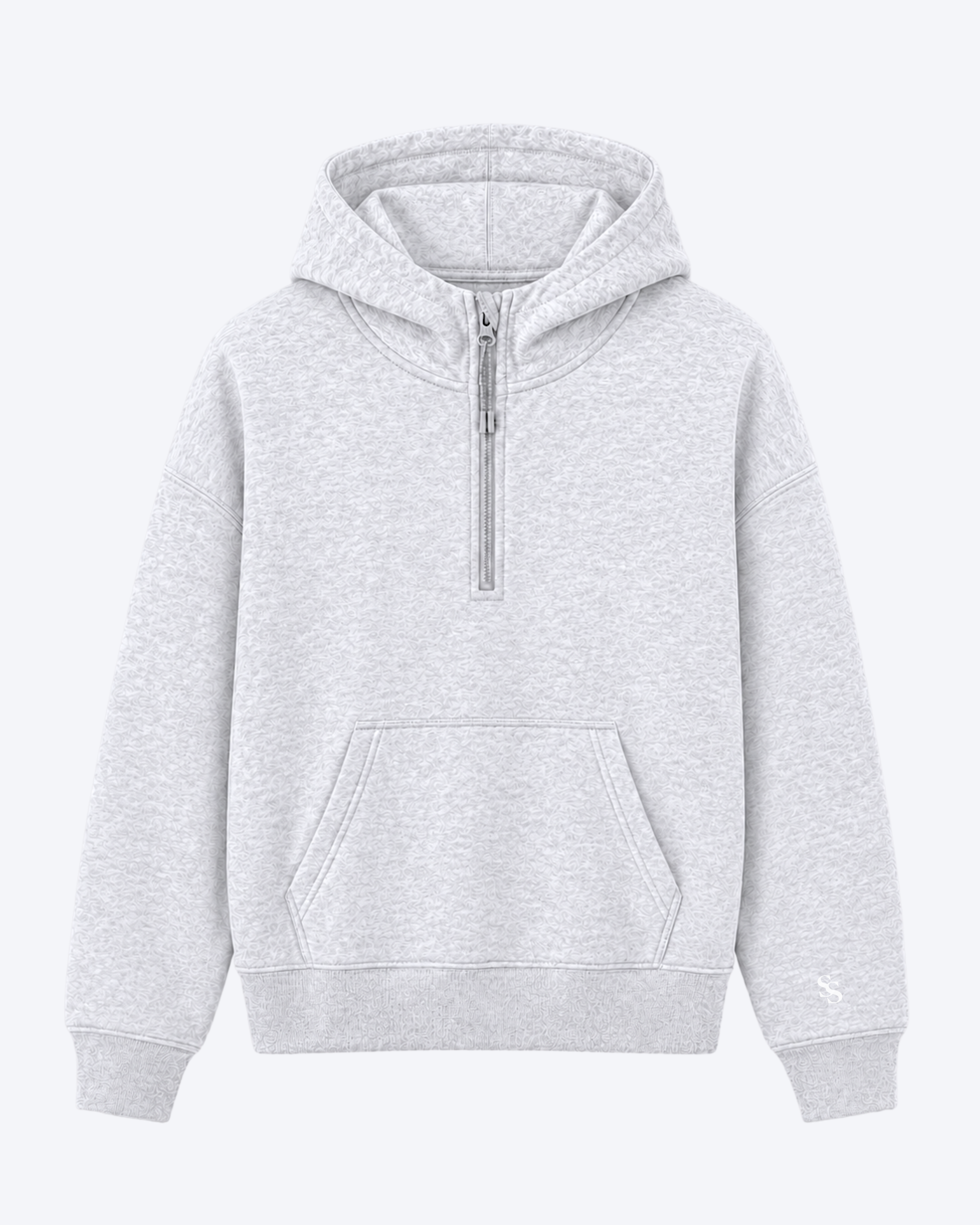 Studio Sundays™ Half-Zip Hoodie Ash Heather
